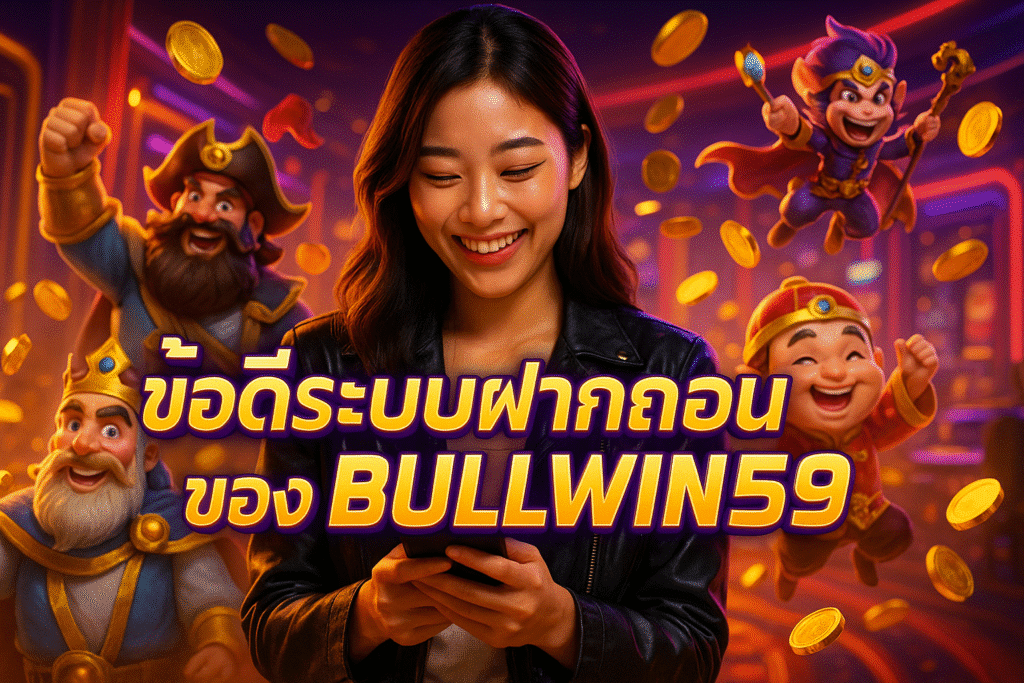 ข้อดีระบบฝากถอนของ BULLWIN59