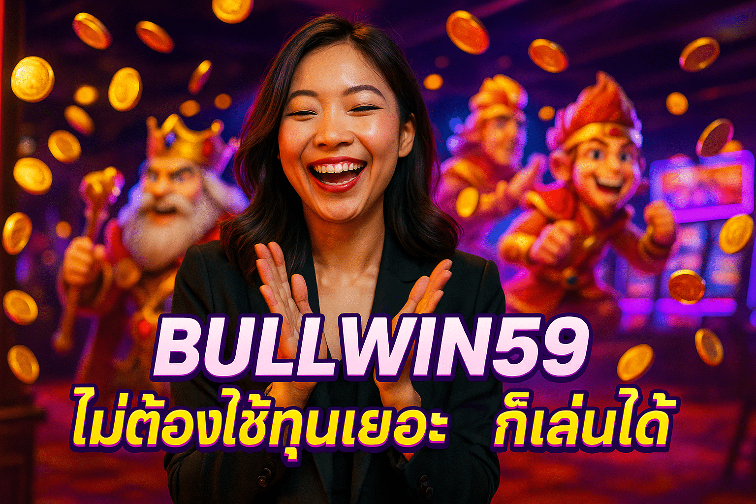 BULLWIN59 ไม่ต้องใช้ทุนเยอะ ก็เล่นได้