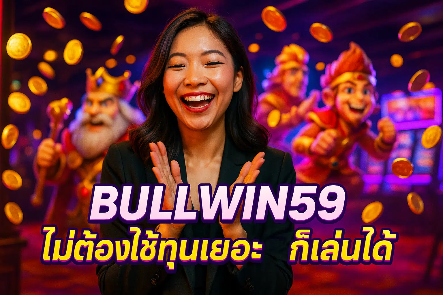 BULLWIN59 ไม่ต้องใช้ทุนเยอะ ก็เล่นได้