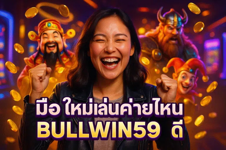 มือใหม่เล่นค่ายไหนใน BULLWIN59 ดี